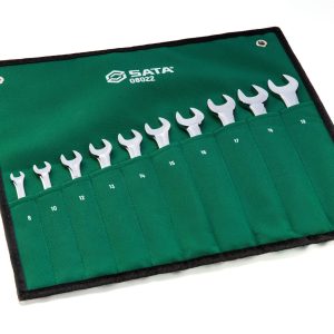 10件全抛光两用扳手组套 ; 08022