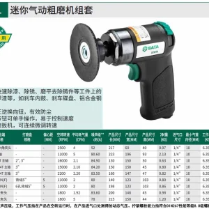 迷你气动粗磨机组套 ; 02521