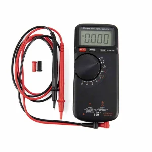 带温度测量薄型数字万用表 ; 03057
