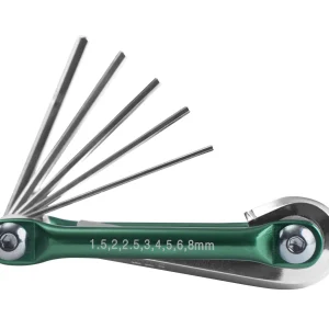 (电商)8件折叠式内六角组套 ; 05481