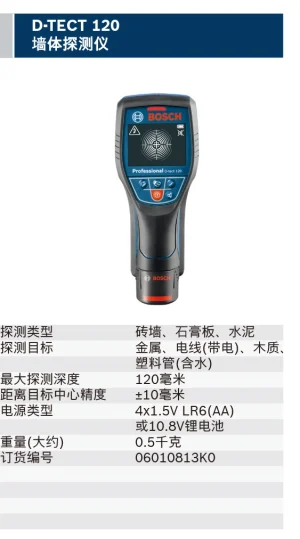 D-tect 120;06010813K0