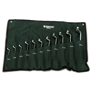 11件全抛光高颈双梅花扳手组套 ; 08023