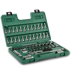 60件10MM系列套筒组套 ; 09004