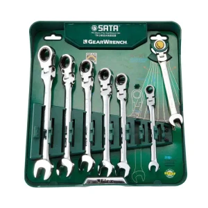 7件活头快扳组套 ; 09042