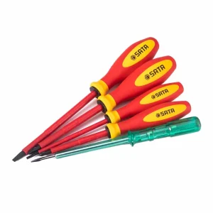 5件VDE绝缘螺丝批组套 ; 09302