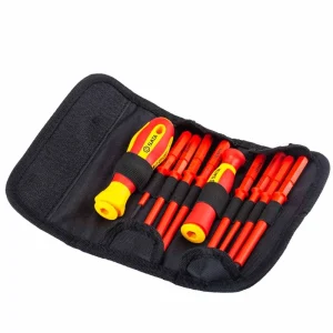 10件可换头VDE绝缘耐压螺丝批组套 ; 09304