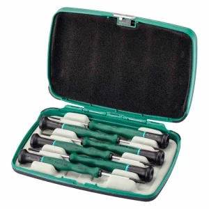 6件花形微型螺丝批组套 ; 09313