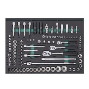 (汽保)210件品牌机修工具车组套（奔驰）+4抽屉2门工具车 ; 09925