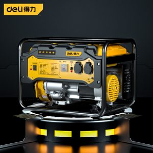 汽油发电机5KW/手启动(黄)(台);DL-KFD65-W1