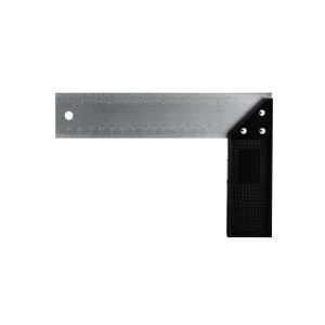 塑柄不锈钢直角尺200x135mm;46-500-23