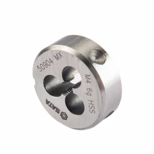 高速钢粗牙圆板牙M3x0.5MM ; 50903