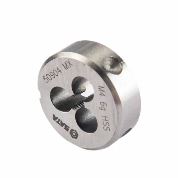 高速钢粗牙圆板牙M3x0.5MM ; 50903