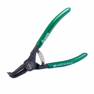 G系列德式轴用曲口卡簧钳5"(Ø0.9MM) ; 73020