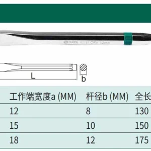扁铲12x130MM ; 90755