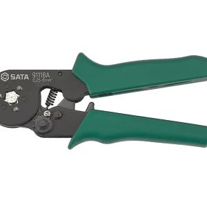 自调式欧式端子压接钳7″（六边形） ; 91118A