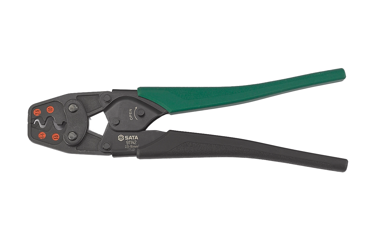 强力裸端子压接钳2.5-16MM² ; 91142