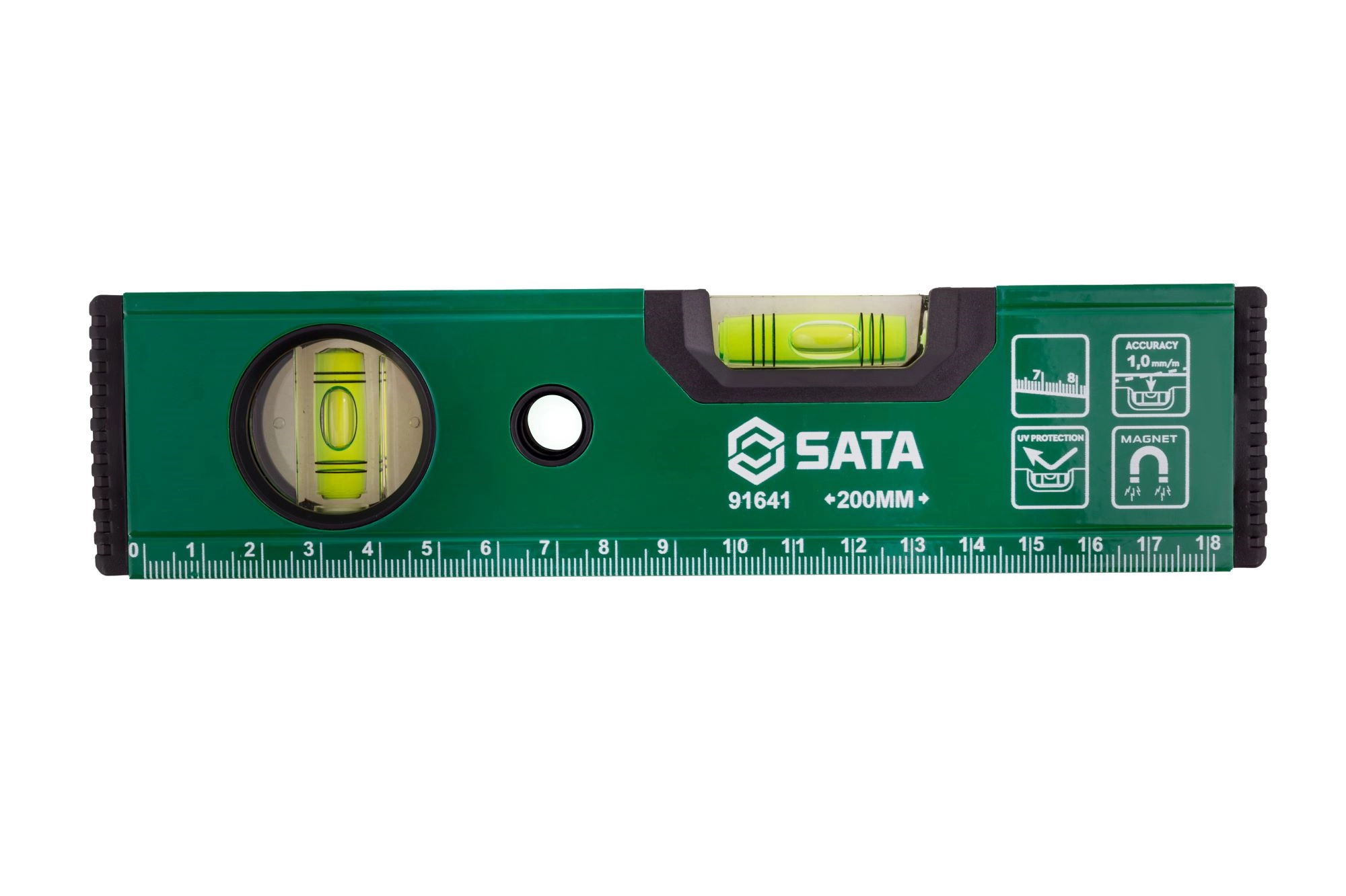 带磁水平尺200MM ; 91641