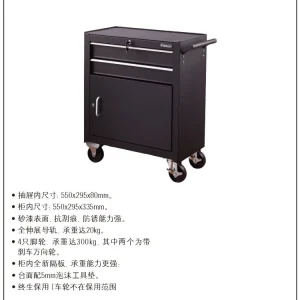 2抽屉带门工具车;94-540-2-23