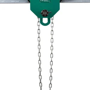 重型手拉单轨小车1公吨3米 ; 98916