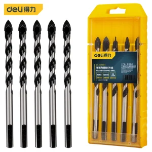 瓷砖钻套装8mm5件套YG6X(黑)(盒);DL-B8005T