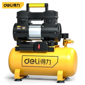 得力工具无油空压机650W10L(黄)(台);DL-WKY06-W