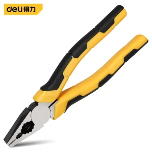 日式钢丝钳8寸(黄)(把)【售完取消】;DL100308