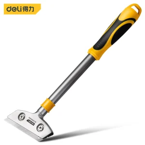 重型铝合金清洁铲刀360mm尾部螺丝刀(黄)(把);DL359360Z