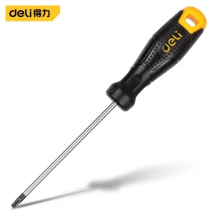 中孔花型螺丝批T20x100mm(黄)(把);DL6210020T
