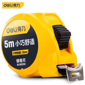 钢卷尺5mx25mm极小(黄)(把);DL9025S