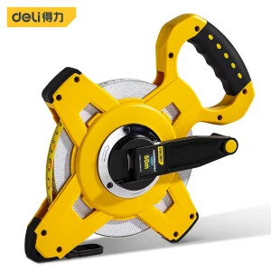 架式皮卷尺50mx14.5mm三倍速塑壳(黄)(把);DL98050B