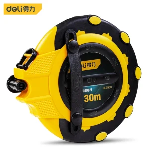 盒式皮卷尺30mx14.5mm三倍速(黄)(把);DL9930