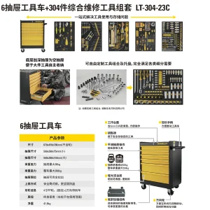 304件手工具通用组套;LT-304-23C