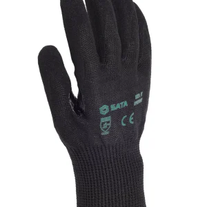 (PPE渠道)丁腈磨砂掌浸虎口加强防割手套8" ; SF0761F