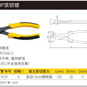 DYNAGRIP顶切钳8“;STHT84167-8-23