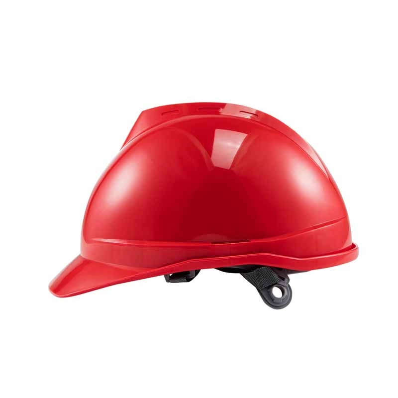 (PPE渠道)V顶标准型安全帽-红色 ; TF0101R