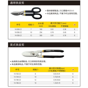 铁皮剪10";14-556-22