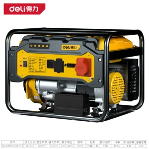 汽油发电机7KW/电启动/等功率(黄(台;DL-KFD95DSE-W1