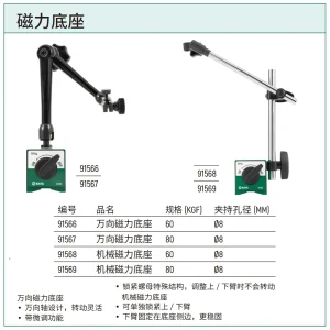 机械磁力底座80Kg ; 91569