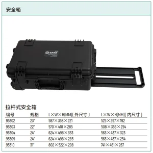 拉杆式安全箱24″ ; 95304