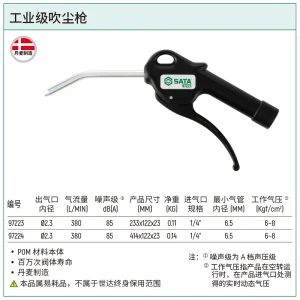 工业级吹尘枪100MM ; 97223