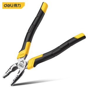 专业级日式钢丝钳9寸省力型(黄)(把)(售完取消);DL100509Z