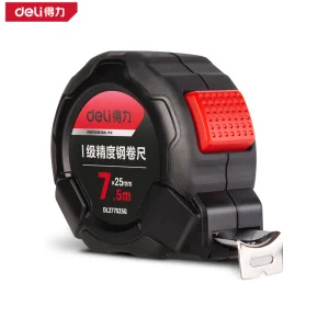 钢卷尺7.5mx25mm自锁Ⅰ级(红)(把)(售完取消);DL277525G