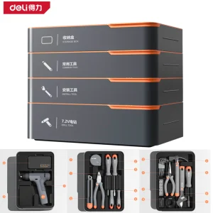 层叠式工具组套-ADEF四层(橙)(套);H1001-ADEF