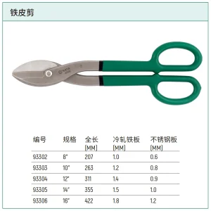 铁皮剪16″ ; 93306