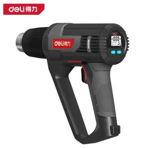 高寿命数显可调恒温热风枪2000W(红)(把);DL391420