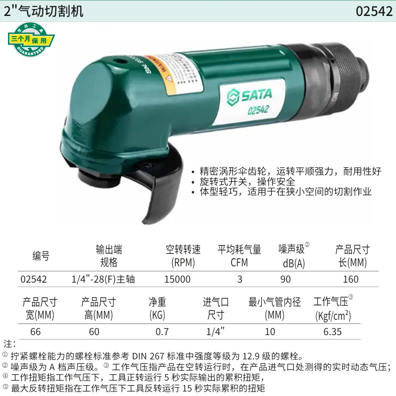 [02542] 2″气动切割机