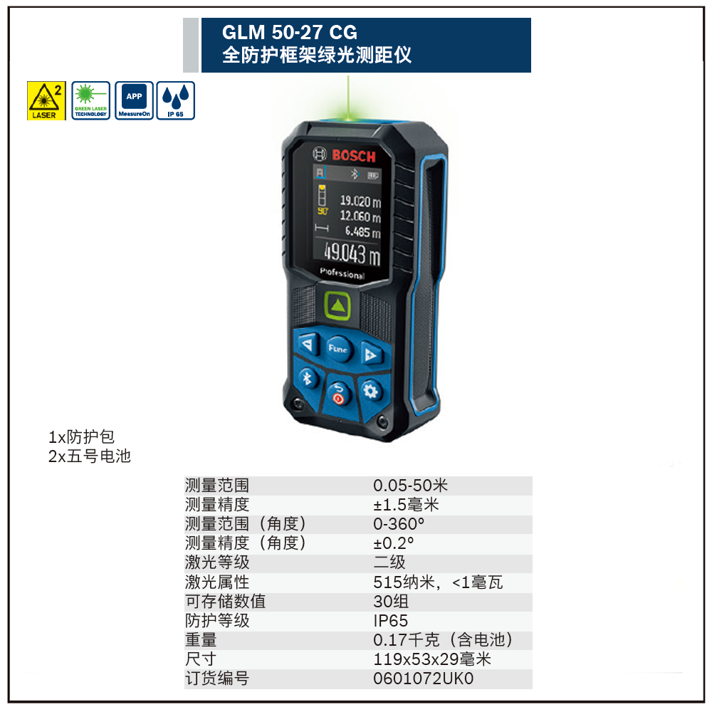 [0601072UK0] GLM 50-27 CG