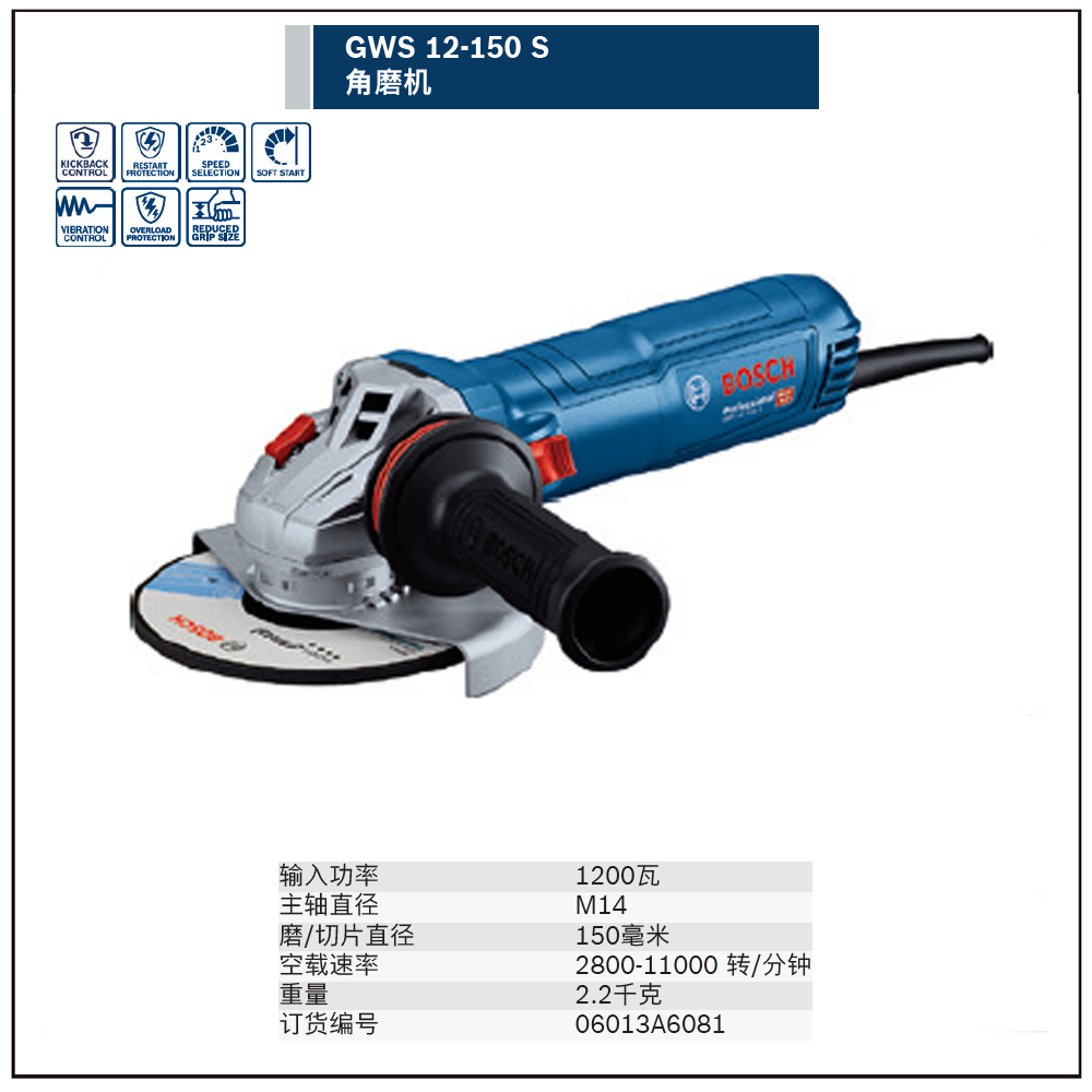 [06013A6081] 角磨机系列