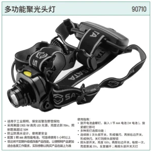 [90710] 多功能聚光头灯