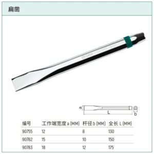[90782] 扁凿15x150MM